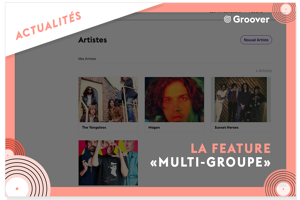 feature multi-groupes sur groover