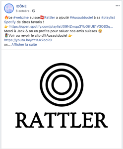 Rattler, webzine suisse disponible sur Groover