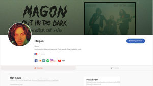 Perfil de Magon como artist en Groover
