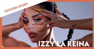 Izzy La Reina launches her new single using Groover