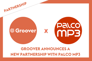 Groover announces a new partnership with Palco MP3