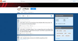 Usa Reddit per far crescere la tua paylist Spotify