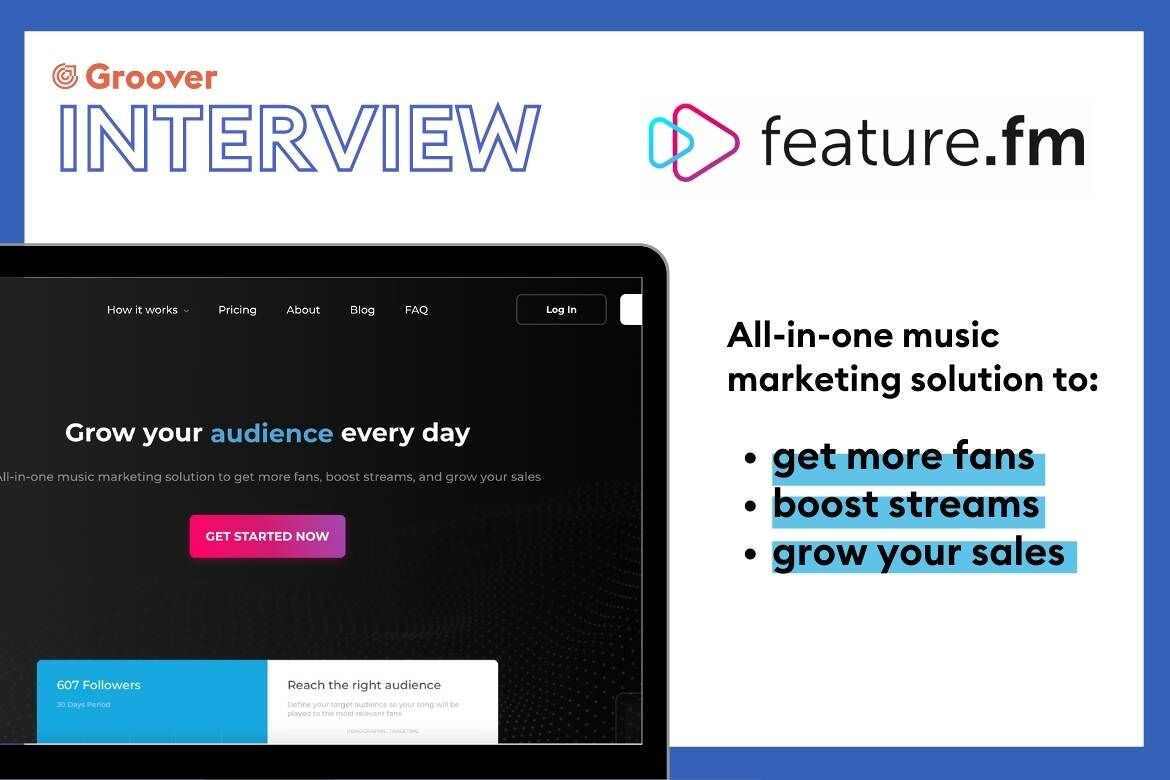 Get more fans, boost streams, and grow your sales, with Feature.fm
