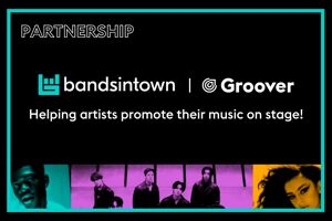 Bandsintown and Groover partner up to help artists promote their music on stage