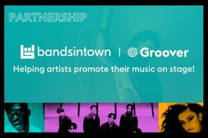 Bandsintown and Groover partner up to help artists promote their music on stage