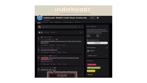 r/indieheads è la community più grande presente su Reddit