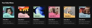 How to get on "Your Daily Mixes", one of the most popular spotify algorithmic playlists
