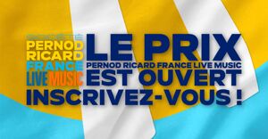 Prix Société Pernod Ricard France Live Music 2023