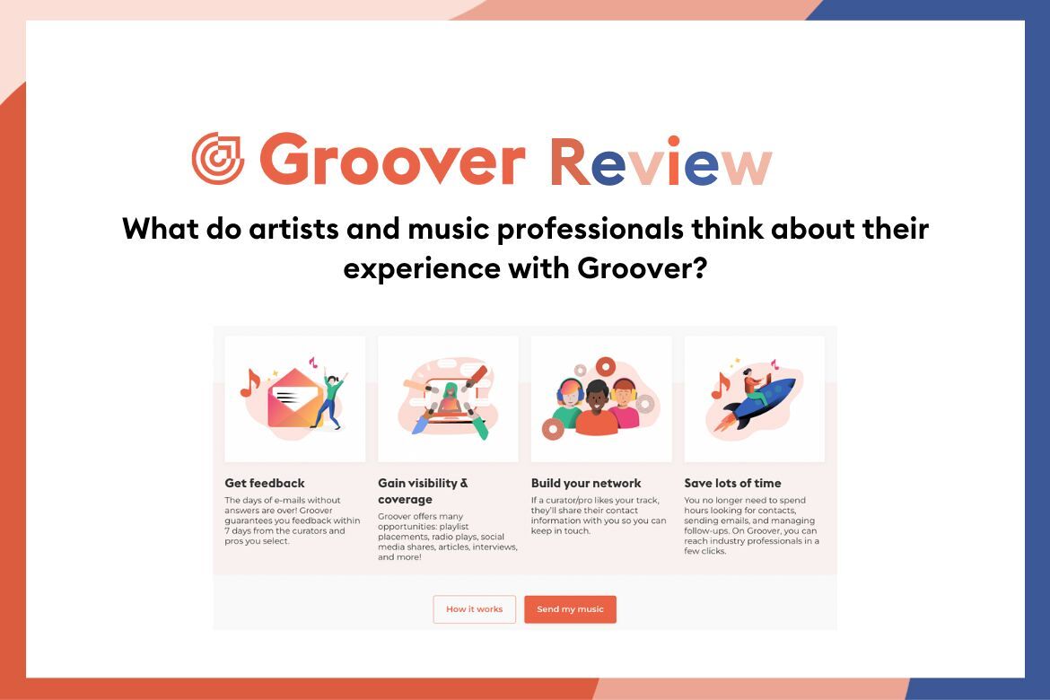 Groover Review - What do artists and music professionals think about their experience with the music promotion platform Groover?