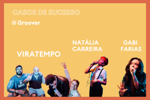 Groover no Brasil: Viratempo, natália carreira e Gabi Farias se apresentam na Casa Rockambole