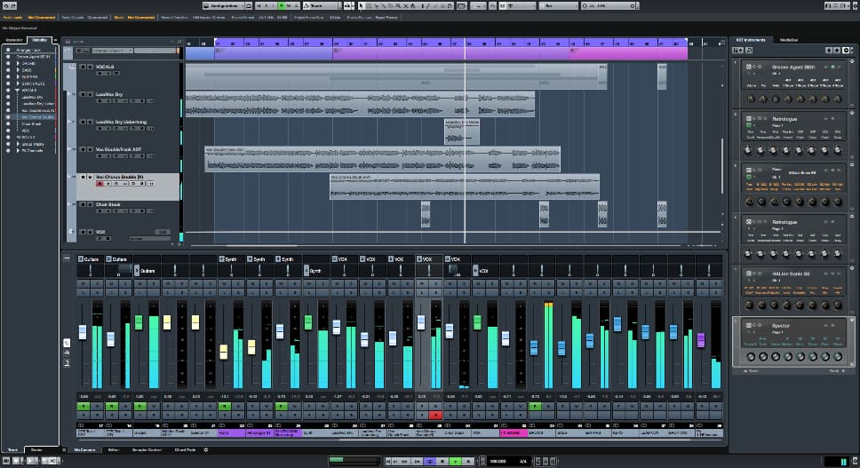 Although less popular than the “Big 3”, Cubase remains a very powerful DAW.