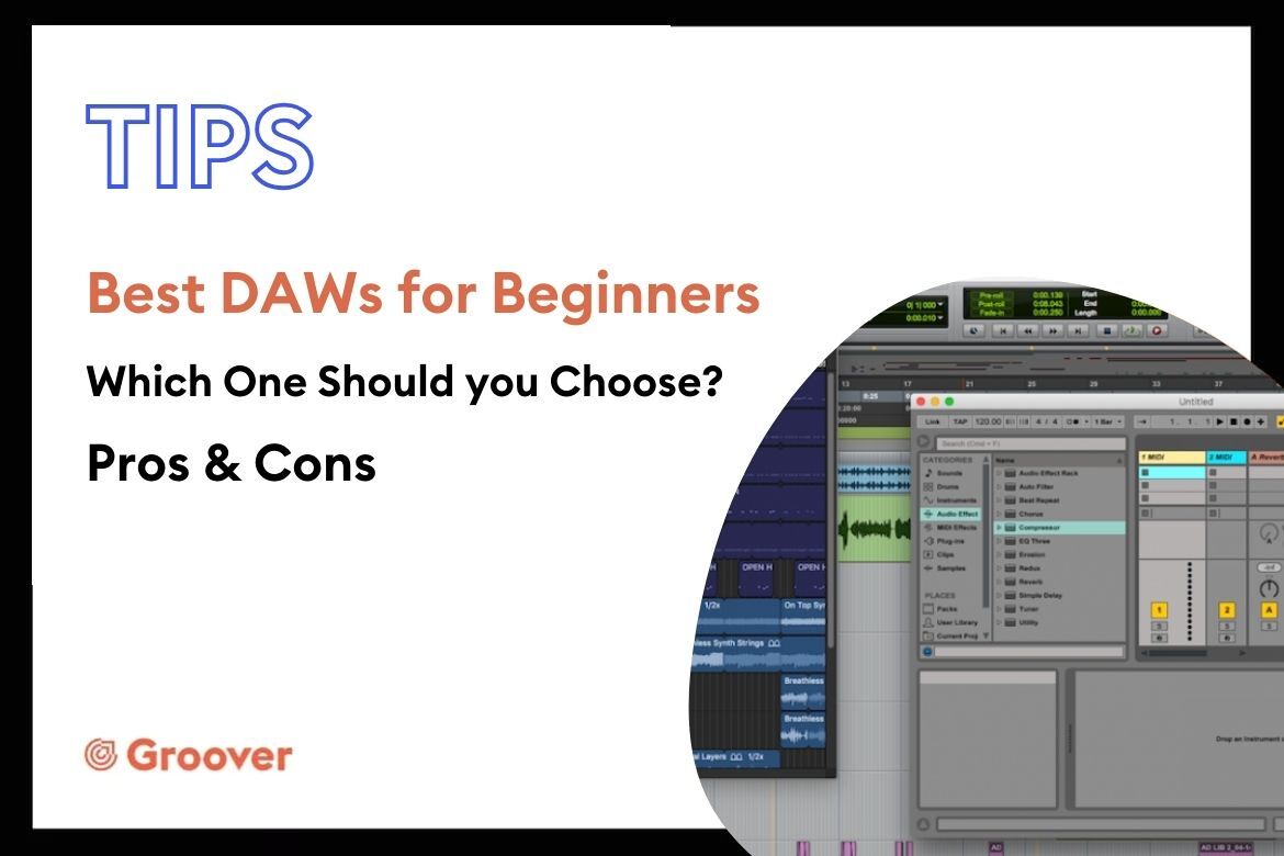 Best DAW for beginners (Ableton vs. FL Studio vs. Cubase vs. Logic Pro) - pros and cons. With which logiciel should music producers begin with?