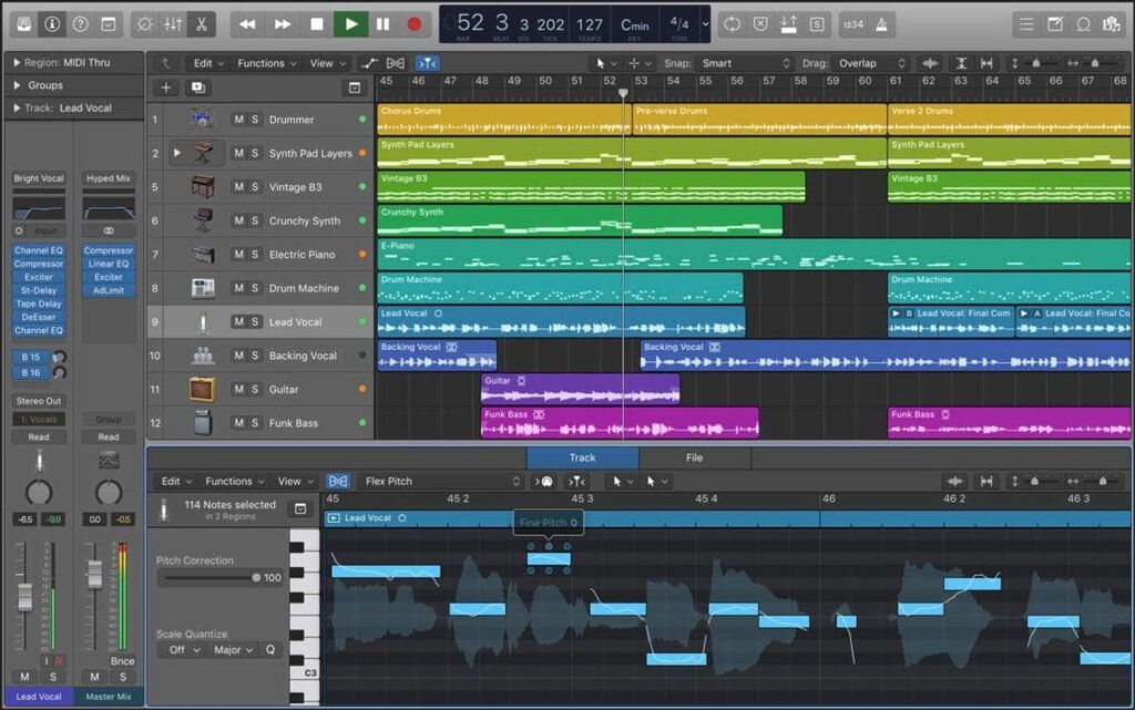 Logic Pro completes what many call the “Big 3” of DAWs.