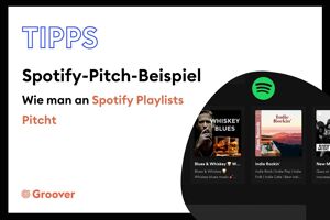 Spotify-Pitch-Beispiel & Wie man an Spotify-Wiedergabelisten pitcht