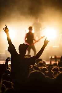 Jouer en live et faire des concerts peut vous aider à contruire votre réseau de fans, d'artistes et de pros de l'industrie musicale