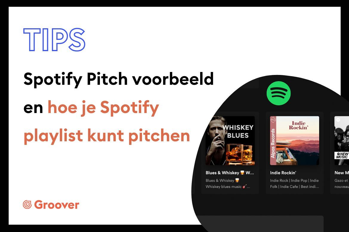 Spotify Pitch voorbeeld en hoe je Spotify playlist kunt pitchen