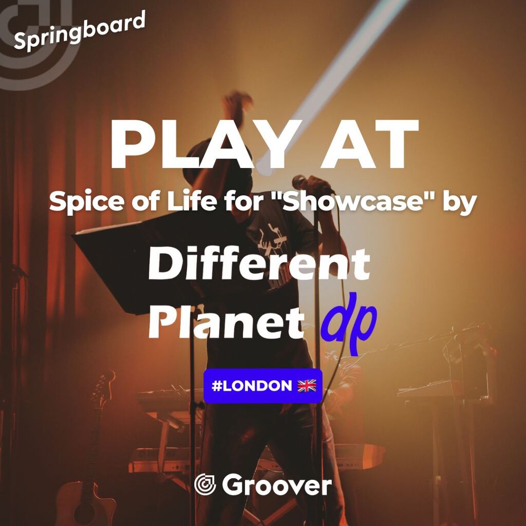 Play at The Spice of Life for "Showcase" by Different Planet 