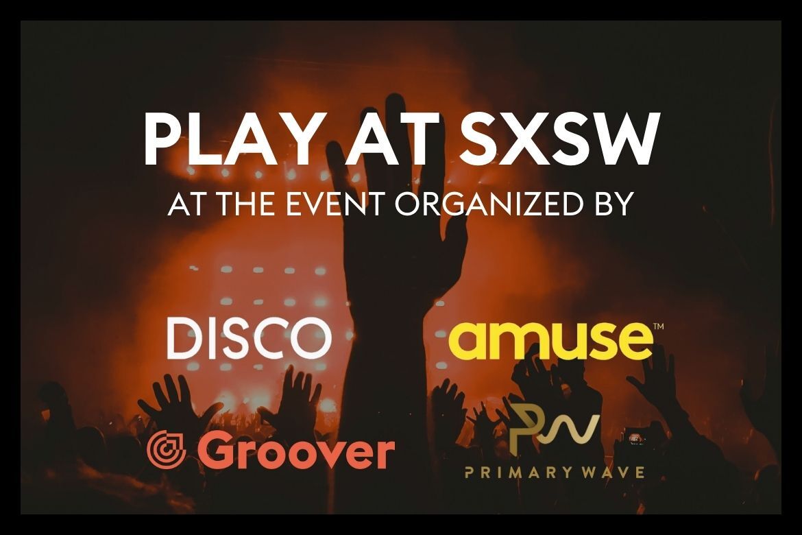 Play during SXSW 2024 - A Groover x Disco x Amuse x Primary Wave Music Event