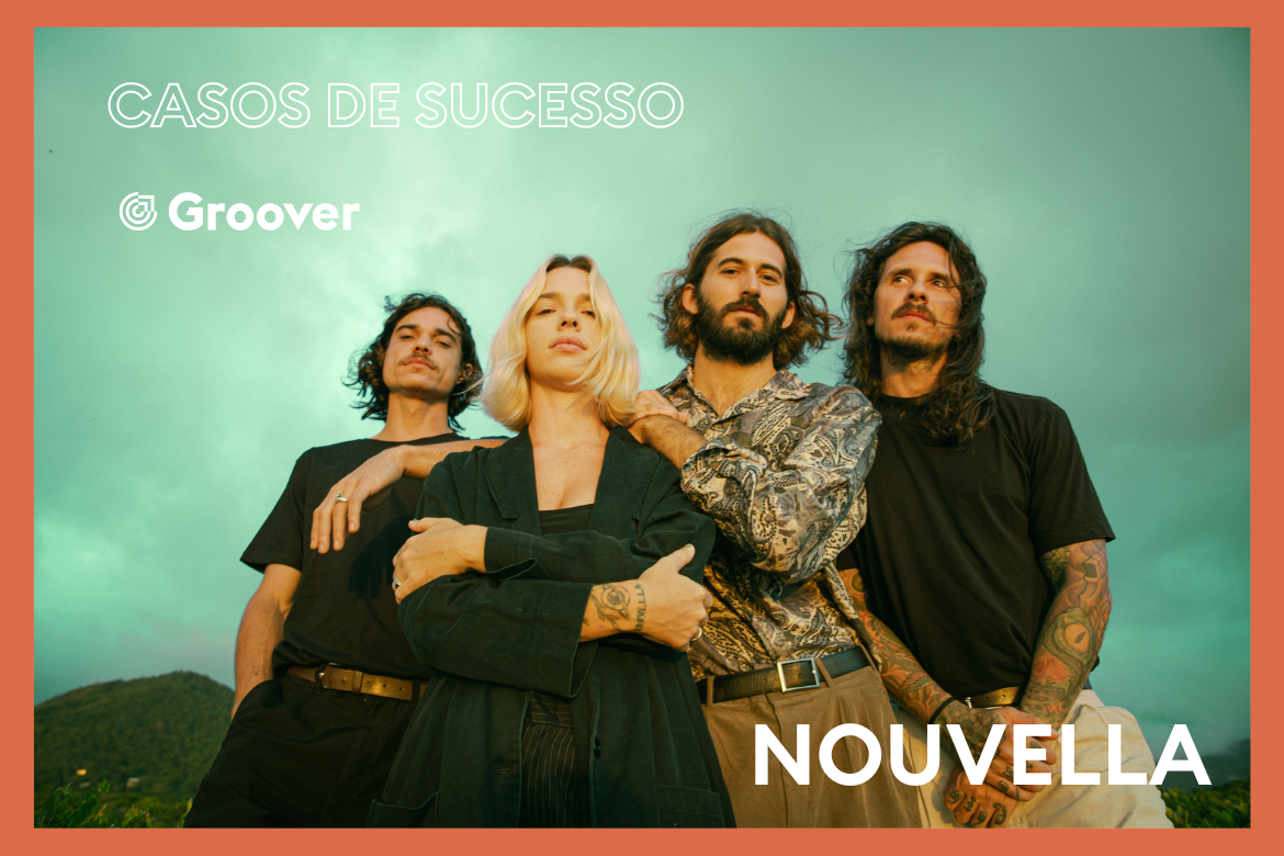 A banda Nouvella se apresentará no Lollapalooza Brasil 2024