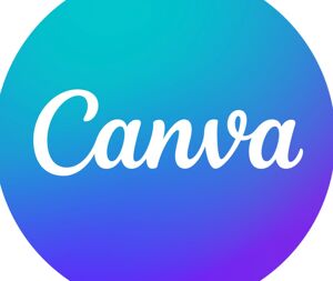 The Canva logo.