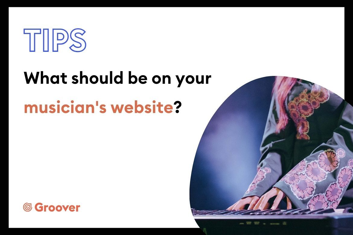 What should be on your musician's website