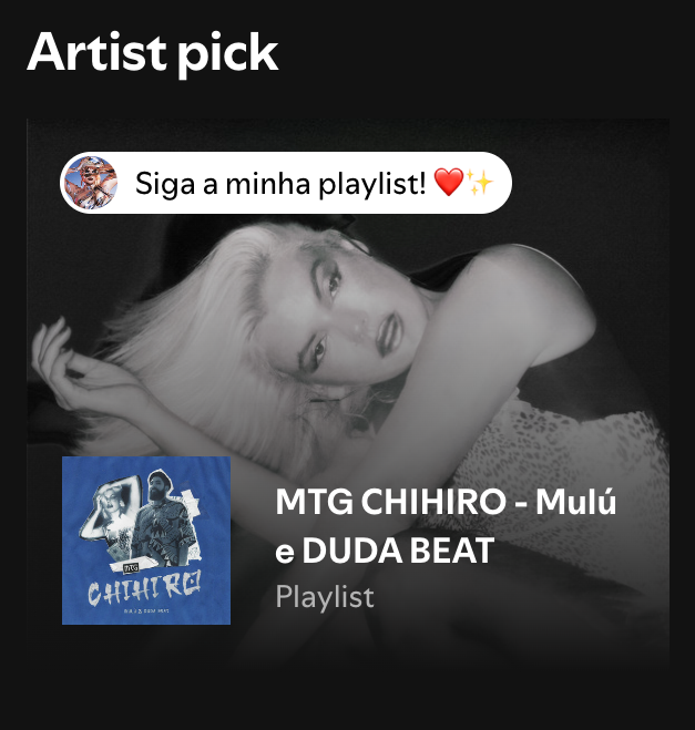 Como usar o Spotify? Use o Artist Pick