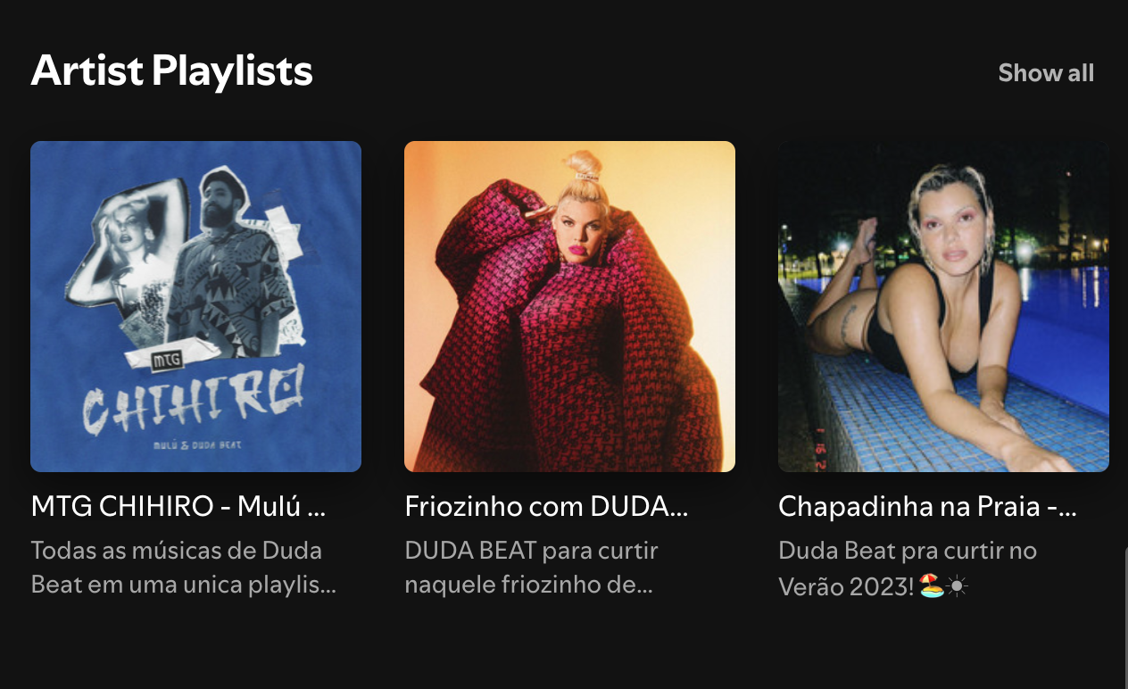 Como usar o Spotify? Crie sua playlists de artistas no Spotify.