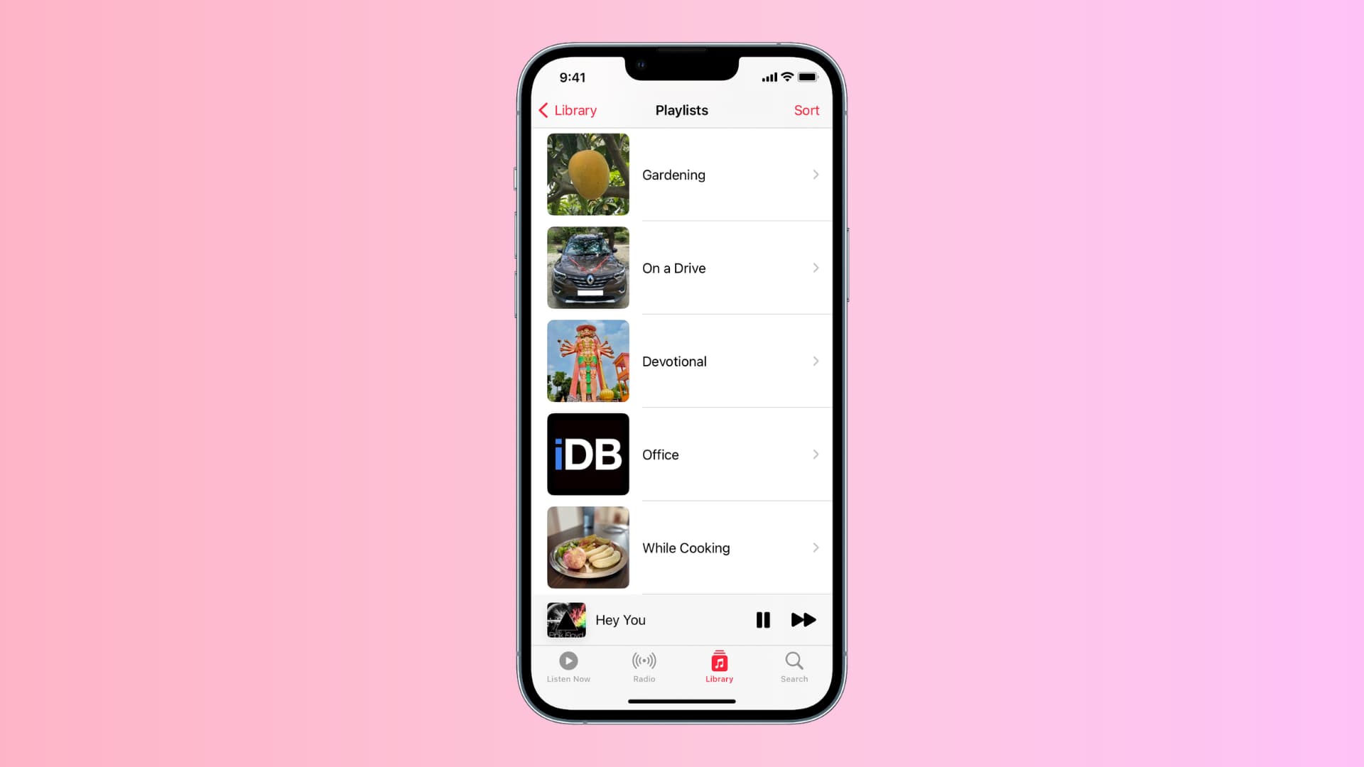 Apple Music playlists