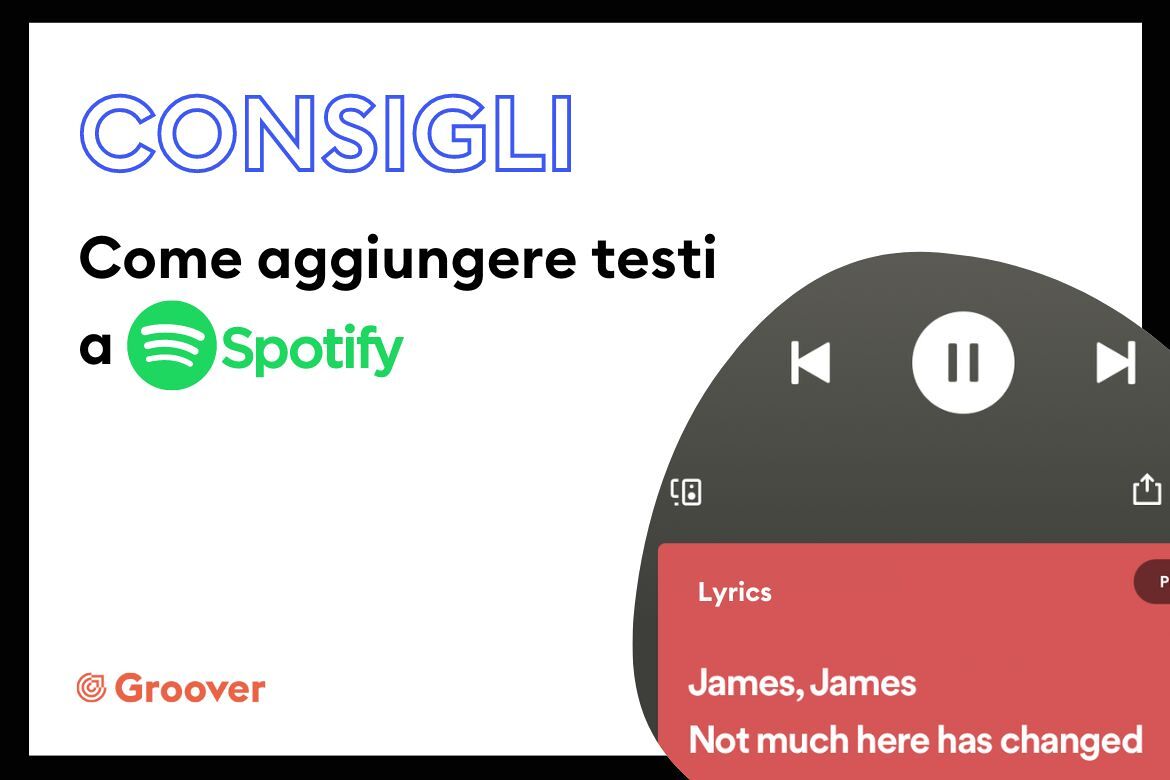 Come aggiungere testi a Spotify